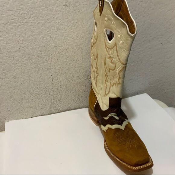 Semetal Leather cowboys Boots - size 9 - Picture 3 of 16